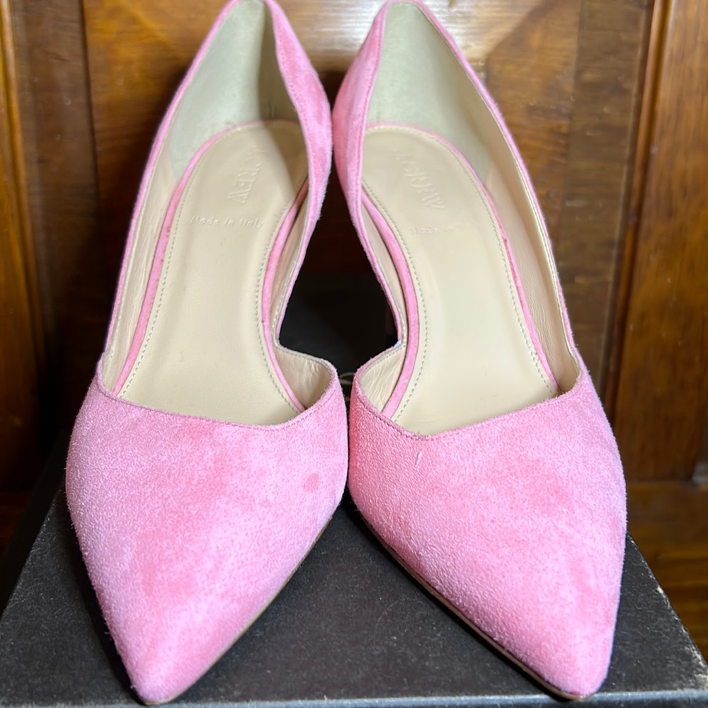 J.Crew Pink Colette pump. Wore only once. In great condition!